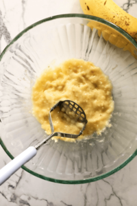 Mashed banana