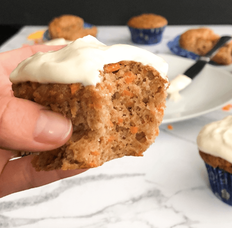 Carrot cake cupcakes