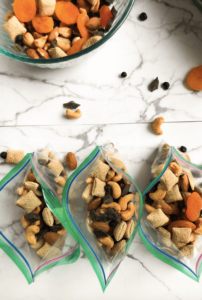 snack mix in bags