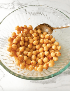 raw chickpeas