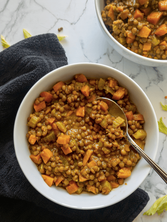 two bowls soup