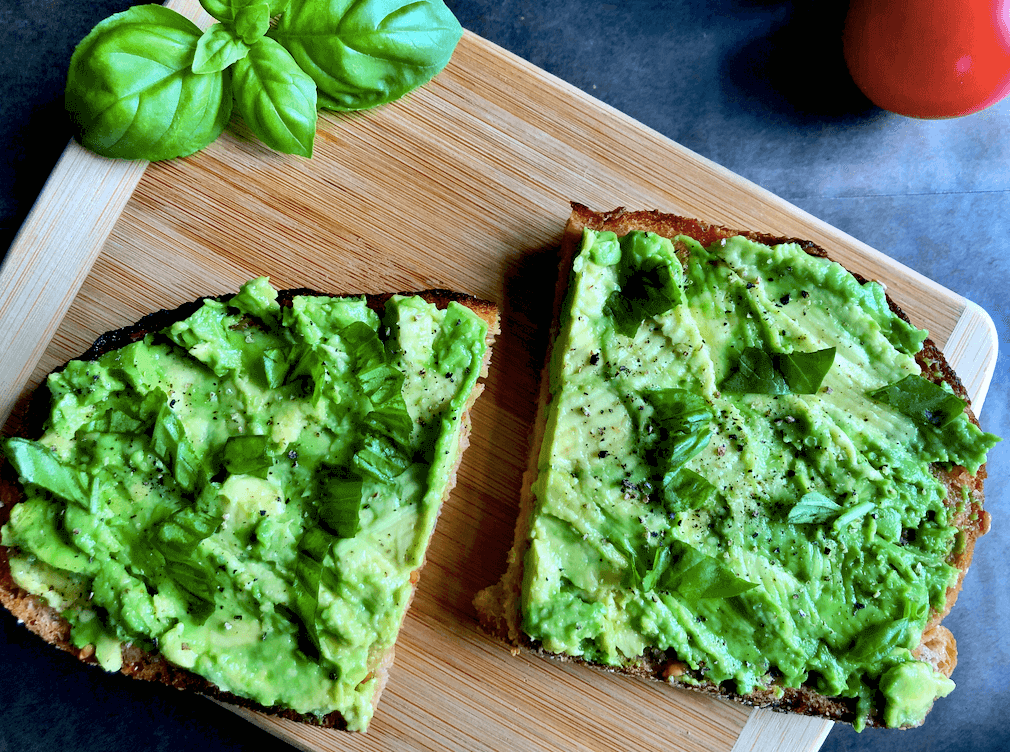 Spanish style toast up close