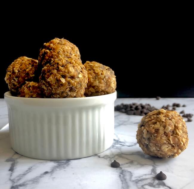 No Bake Oat Energy Balls - Rachel B The RD