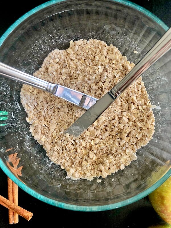 oat crumb topping
