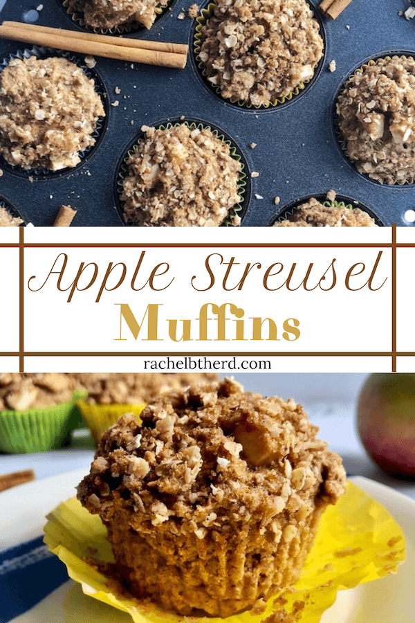 Apple Streusel muffins