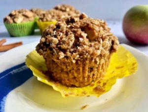apple streusel muffin