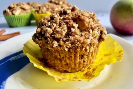 apple streusel muffin