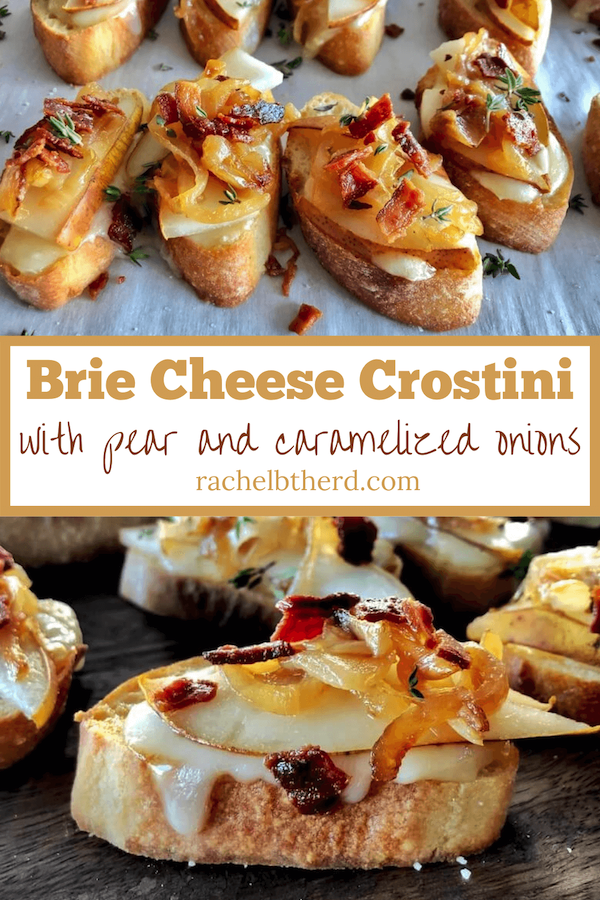 Brie Cheese Crostini