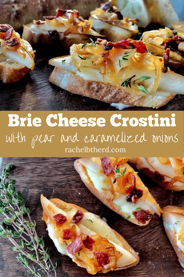 Brie Cheese Crostini