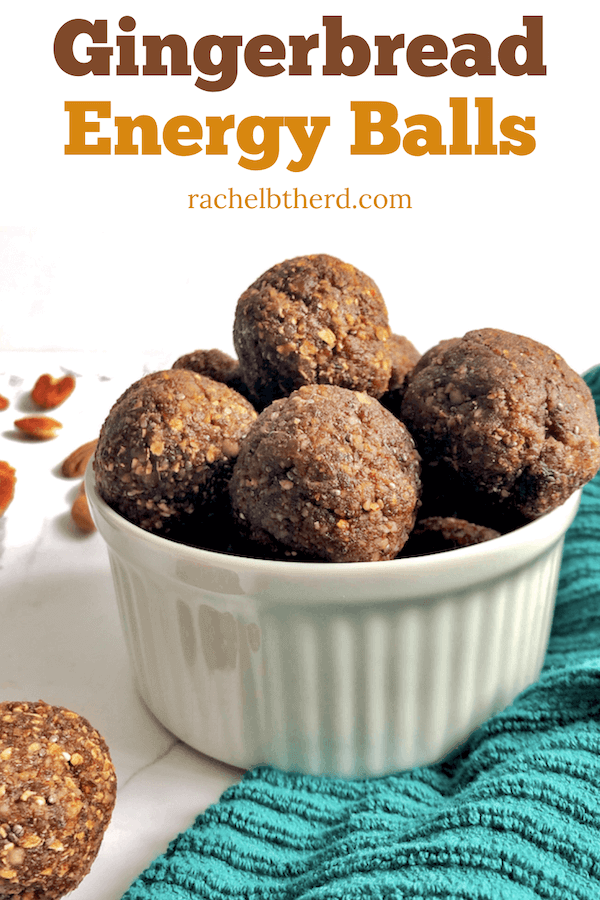 Gingerbread energy balls