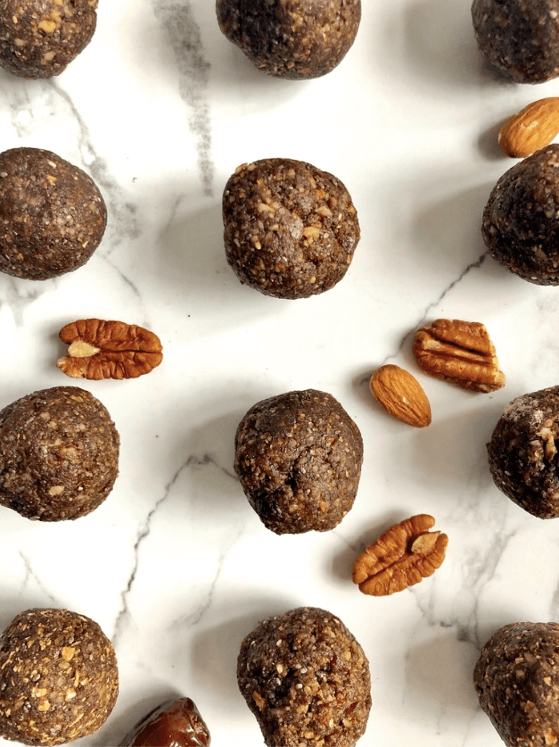 protein balls- gingerbread flavor