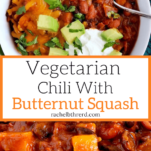 Vegetarian Chili with Butternut Squash