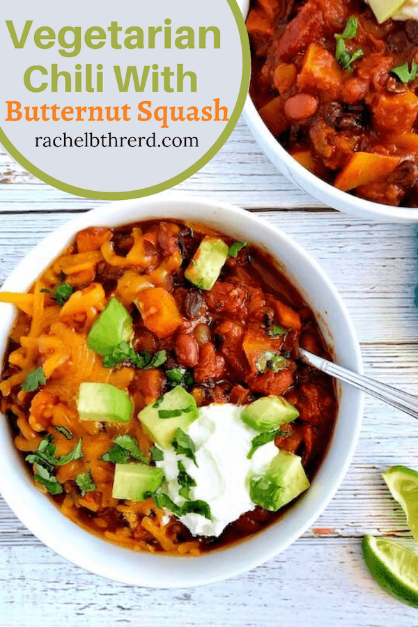 Vegetarian Chili with Butternut Squash