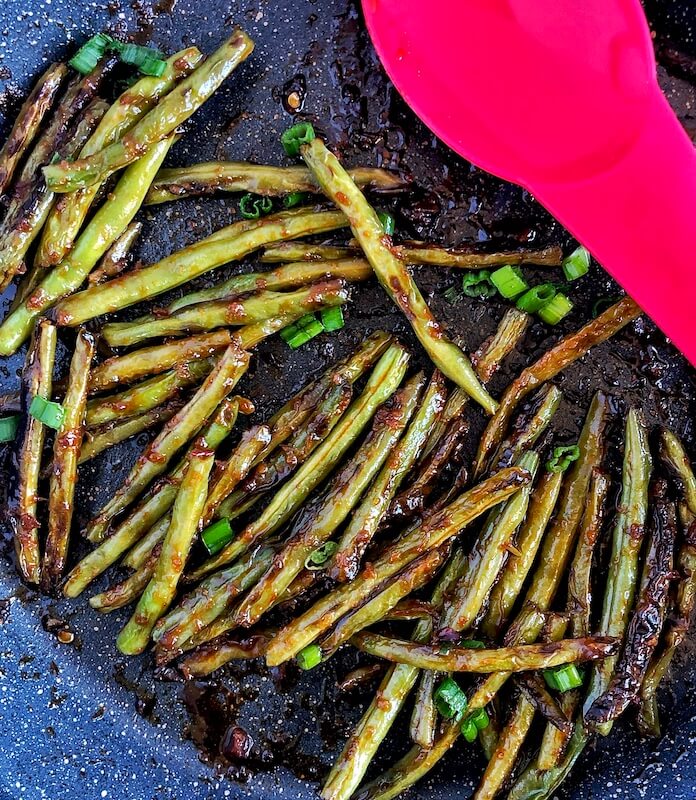 Cooking green beans