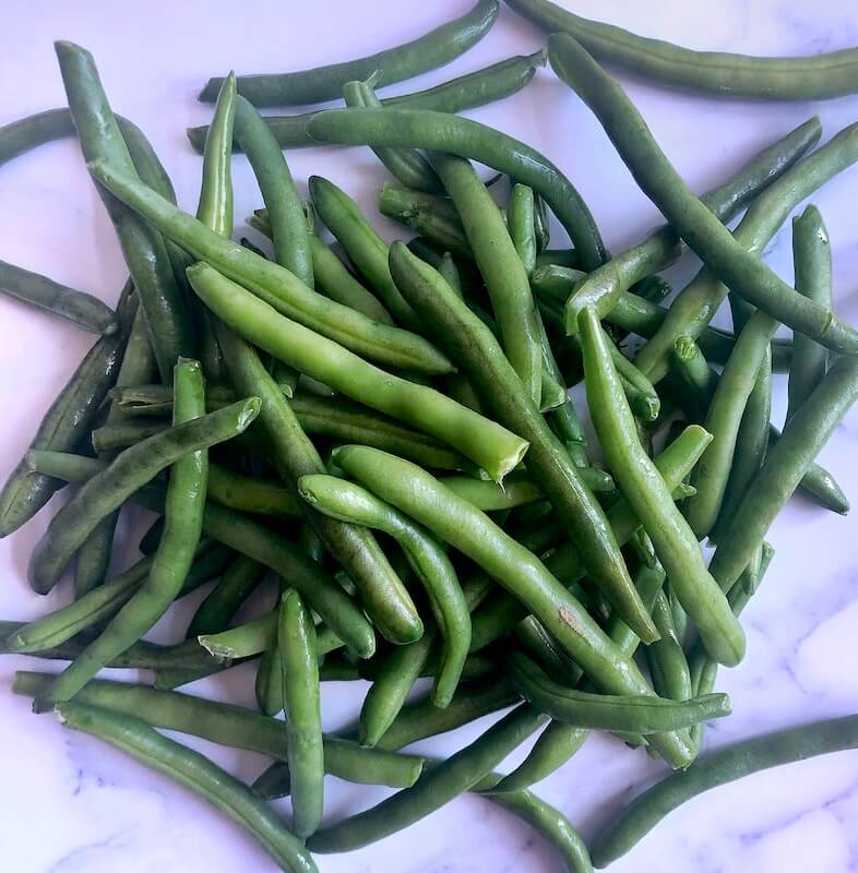 Fresh green beans