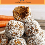 Carrot cake energy balls