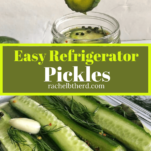 Refrigerator pickles