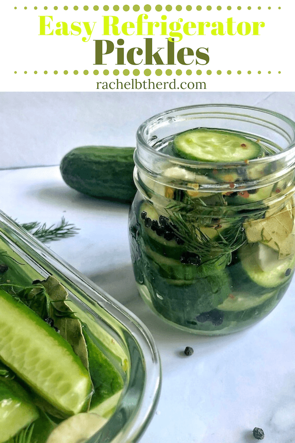 Refrigerator pickles