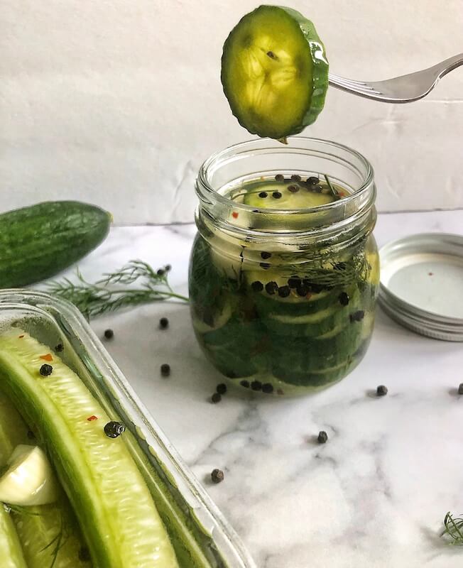 homemade pickle rounds