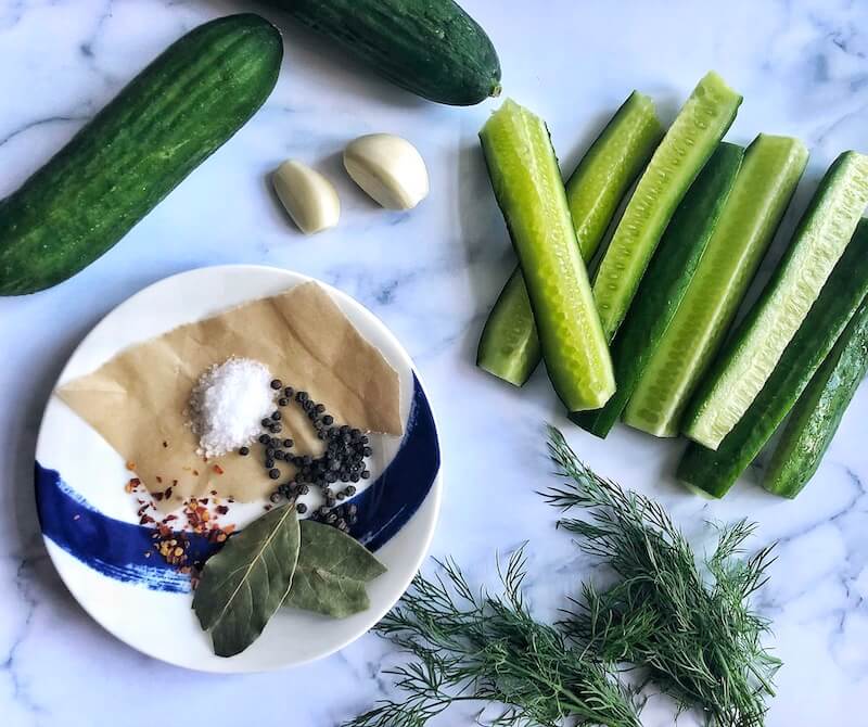 how to make pickled cucumbers