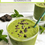 Mint Chocolate Chip Smoothie