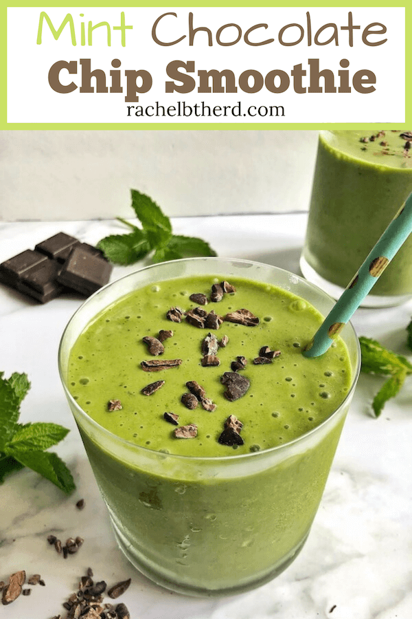 Mint Chocolate Chip Smoothie