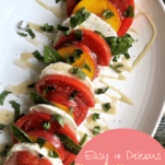 Peach Caprese Salad