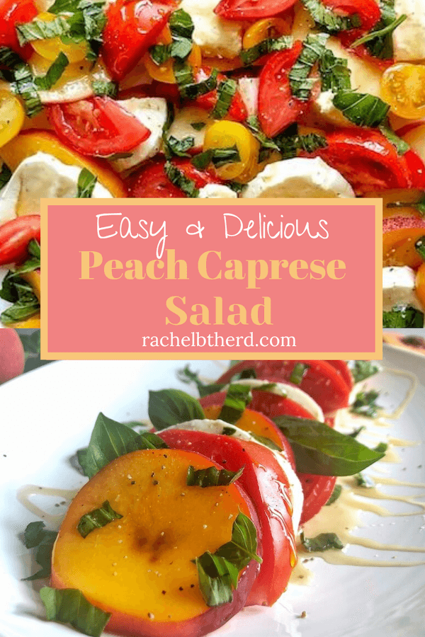 Peach Caprese Salad