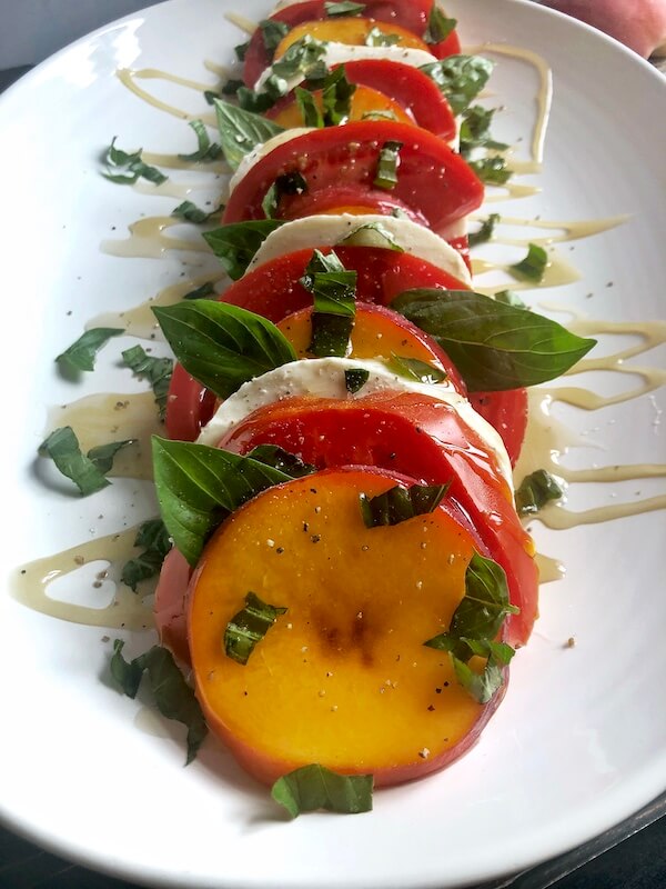 Peach Caprese Salad