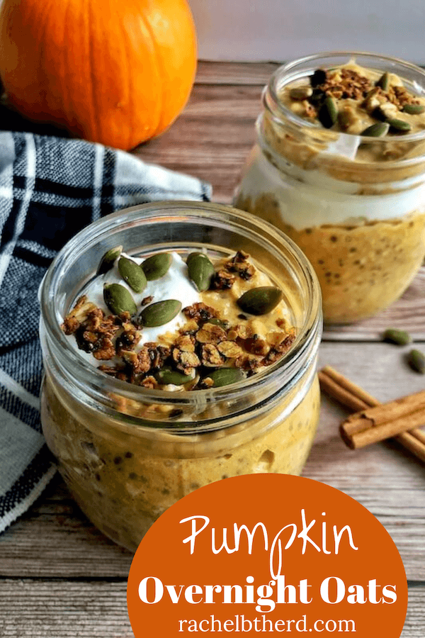 Pumpkin Overnight Oats - Rachel B The RD