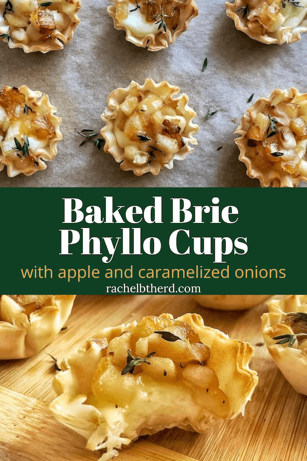 Baked Brie Bites with Apple & Caramelized Onions