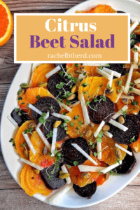 Citrus Beet Salad - Rachel B The RD