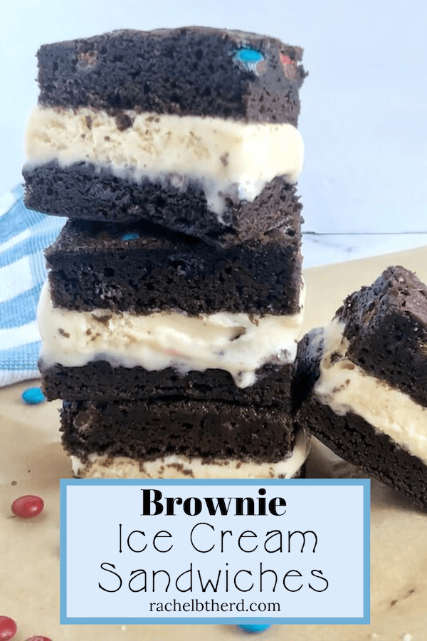 Brownie Ice Cream Sandwiches