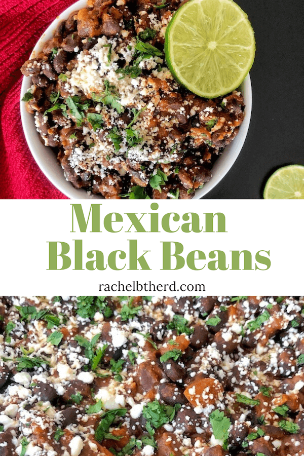 Mexican Black Beans pinterest