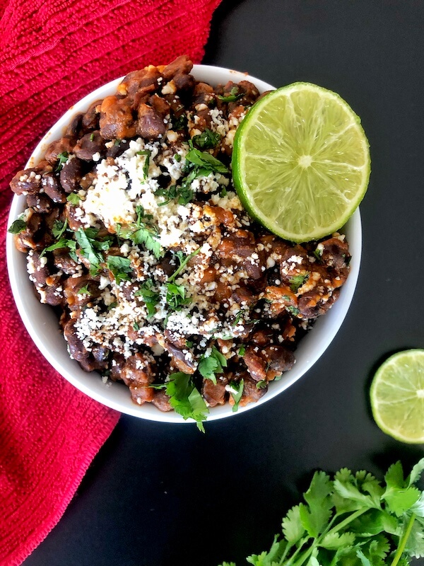 The best Mexican black beans
